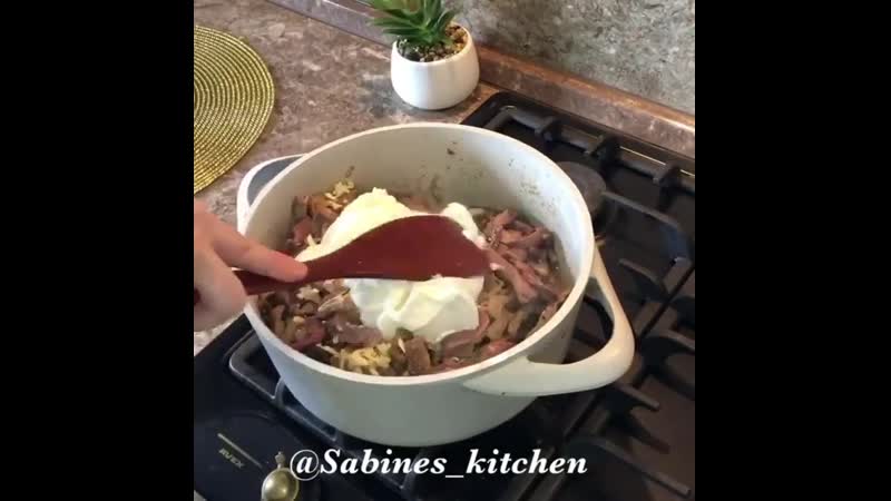 🔹печень в сметанном соусе🔹