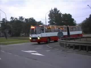 Ikarus 280 bus in sosnowiec