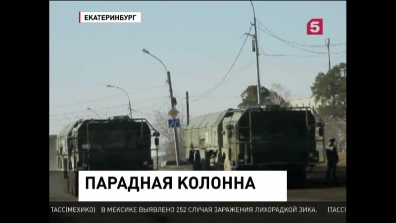 На урале завершаются последние приготовления военной техники к параду победы