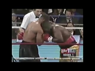 Бокс майк тайсон бастер матис mike tyson vs buster mathis jr