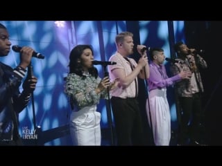 Pentatonix "new rules x are you that somebody" (live with kelly and ryan)