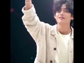 Wind lightly blowing through taehyung's fluffy hair he is so ethereal #tae updates