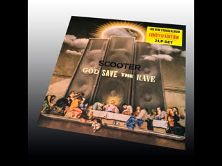Scooter god save the rave black vinyl unboxing