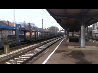 Sbb cargo re 421 395 5 mit leerem autozug!