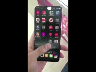 Vivo x21 on hand