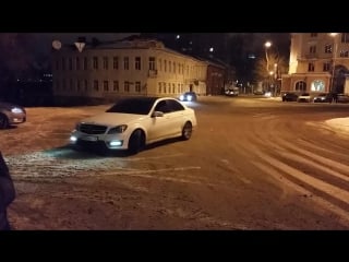 W204 с200 дрифт у вгу) сходка