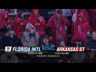 Ncaaf 2019 / camellia bowl / florida international panthers arkansas state red wolves / 2h / en