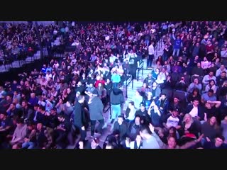 Fight night brooklyn donald cerrone octagon interview