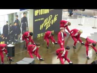 180117 up10tion feel so right @ промоушен сингла «wild love», окаяма