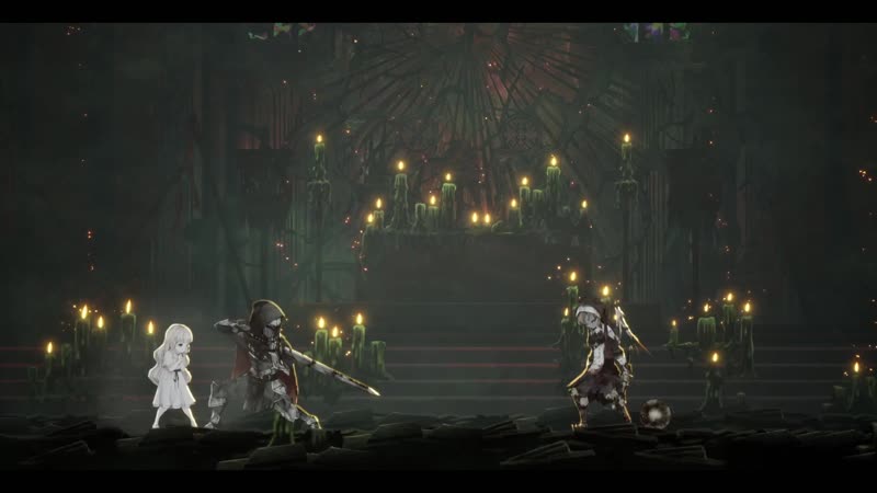 Ender lilies steam early access launch gameplay trailer