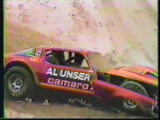 1978 iroc v al unser huge daytona crash