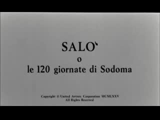 Pasolini salò o le 120 giornate di sodoma (1975)