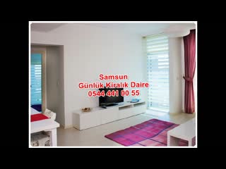 Samsun günlük kiralık daire