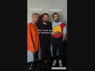 Manuel lorenz | noizz instagram stories tokio hotel promo (04 02 2019)