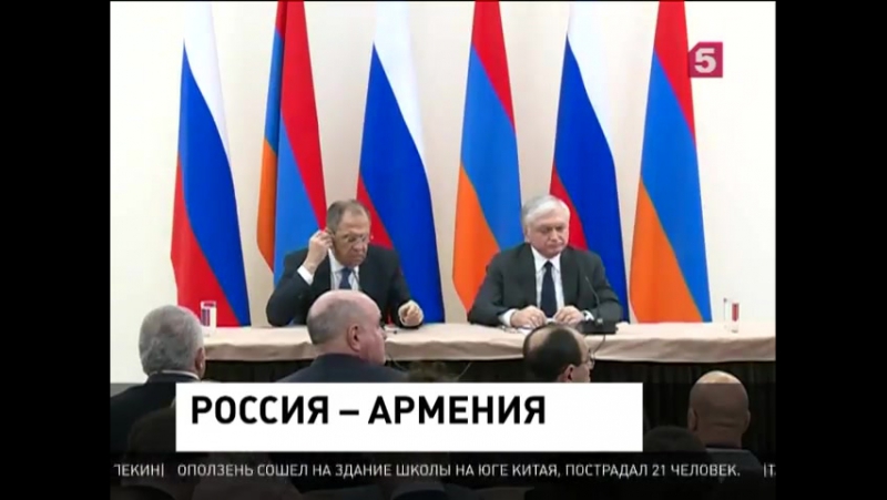 Ситуацию в нагорном карабахе обсудили главы мид россии и армении