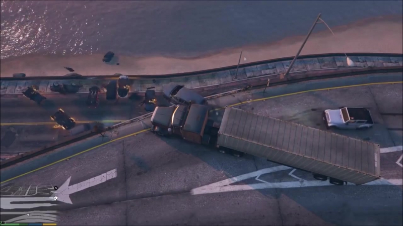 Оставь свой грузовик на шоссе и просто наблюдай