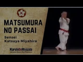 Kata matsumura no passai / katsuya miyahira / shorin ryu shidokan