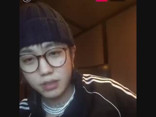 190204 ig live | bloo isn't ur daddy