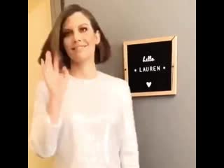 Lauren cohan whiskey cavalier abc allanface