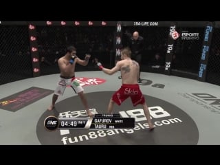 Муин гафуров vs toni tauru one 37