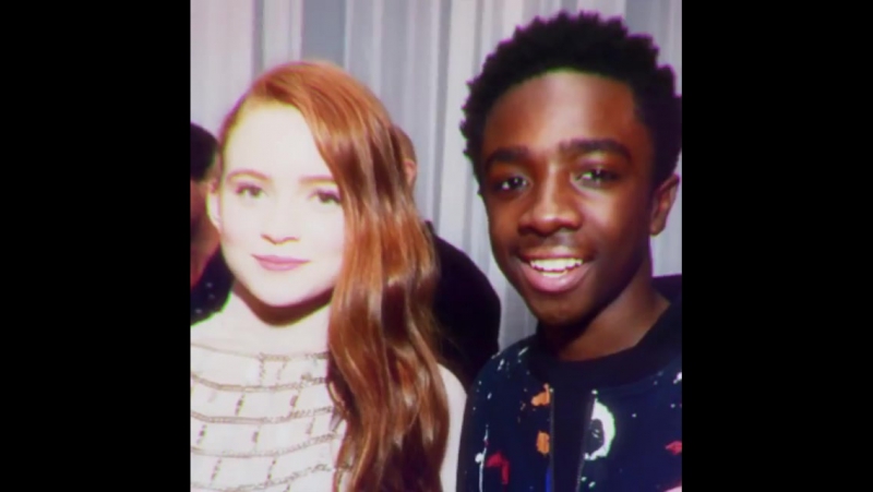 Sadie sink x caleb mclaughlin
