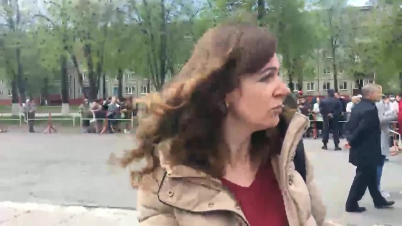 Стрым "белсату" з першамаю ў гомлі