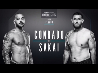 Dana white's contender series brazil s1e1 marcos conrado vs augusto sakai