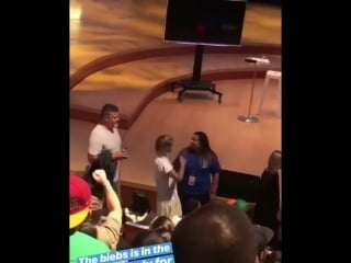 June 9 hailey and justin at vous conference in miami, florida #haileybaldwin (1)