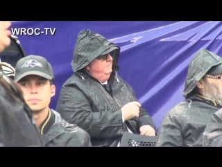 This guy from the baltimore ravens marching band playin