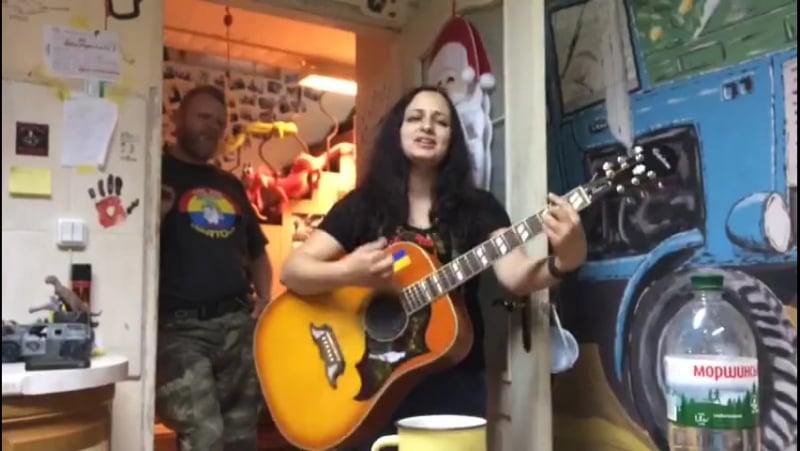 Дмитро ярош щиро дякую христині панасюк за пісню!