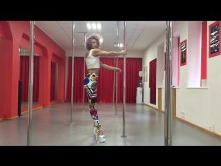 Sasha meow exotic pole dance