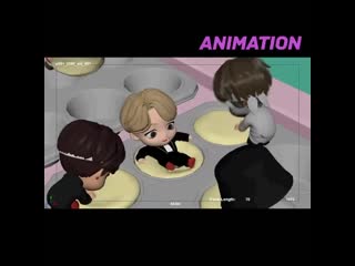 This is how we bake up our cuteness! tinytan 3danimation