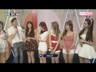 160531 fiestar (피에스타) comeback interview @ 더쇼 the show