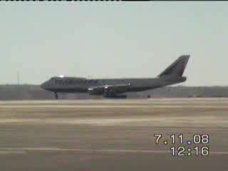 Transaero 747 takeoff sharm al sheikh