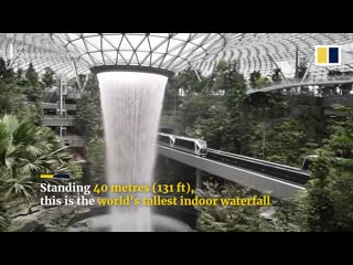 Inside singapores jewel changi airport