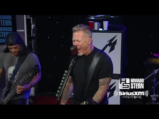 Metallica master of puppets live on the howard stern show