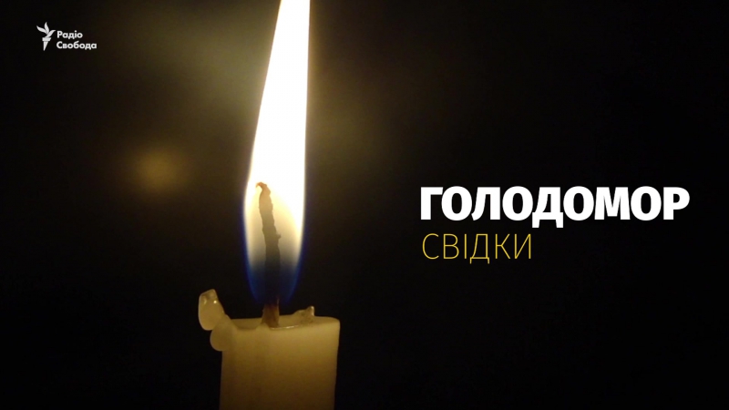 Свідок голодомору надія лебідь