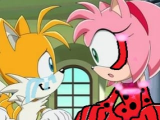 Amy rose transforming into ladybug(korean version)