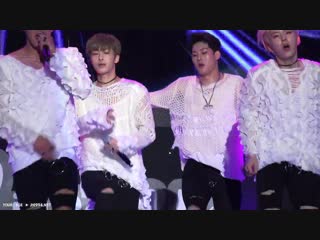 [fancam][28 09 2016] jooheon focus @ whinny world grand opening
