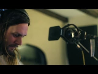 Loz, mat and sean laying down vocals on new album 'you are we'!