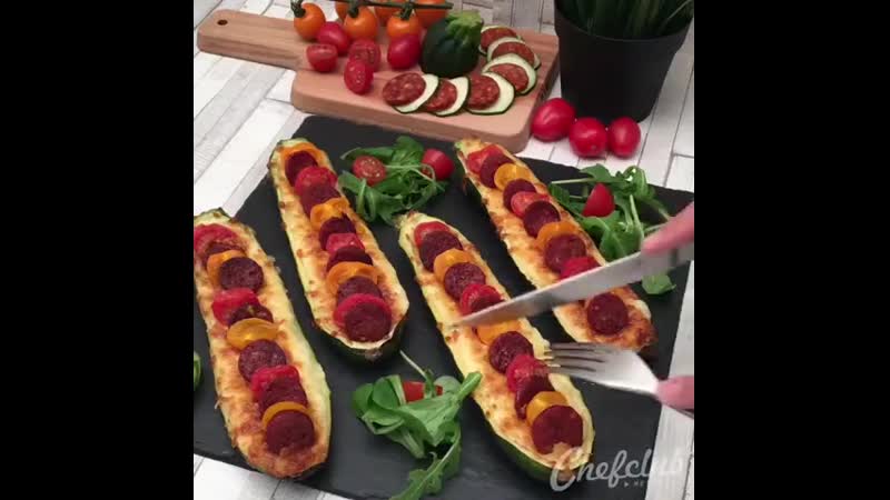 Фаршированный кабачок