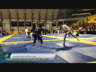 Kennedy maciel vs rene lopez long beach open 2018