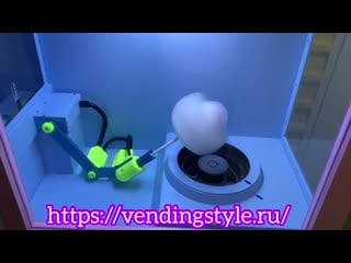 Фигурная вата вендинговый автомат сахарной ваты сладкая вата cotton candy vending vendingstyle