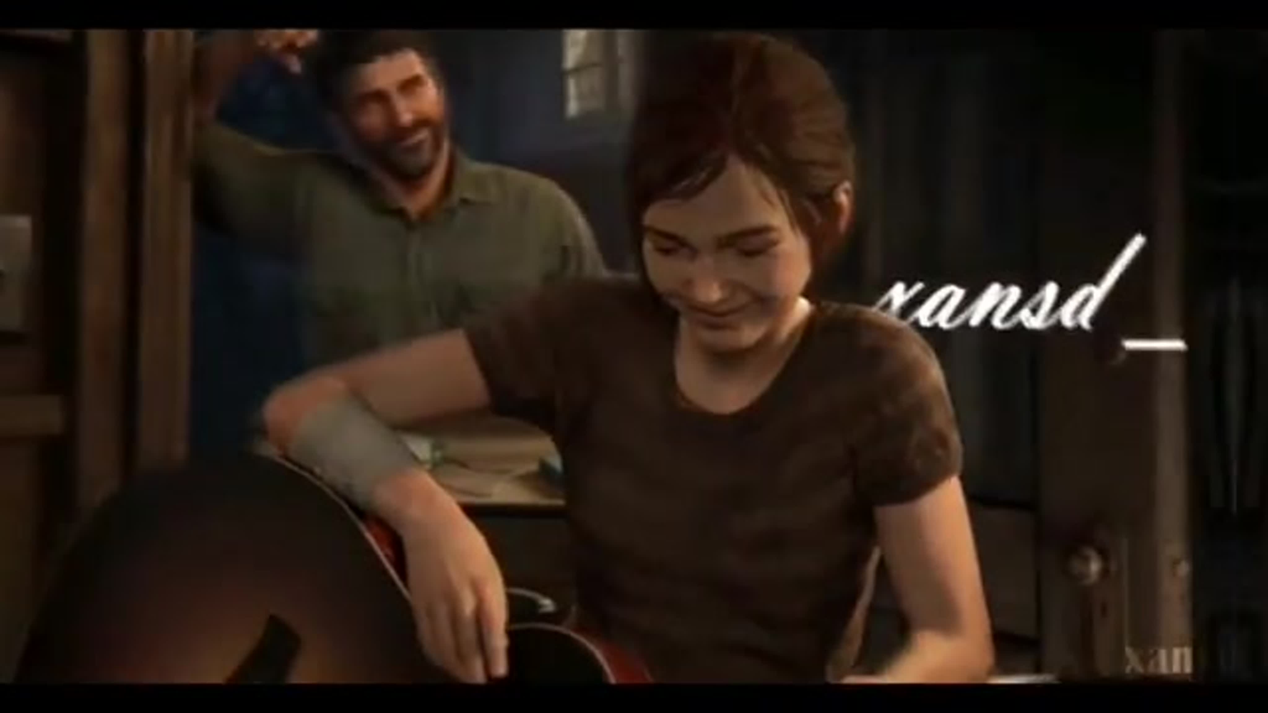 The last of us  joel & ellie edit