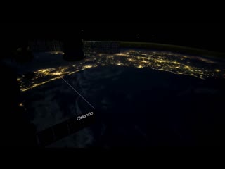 Ils ont fait une vidéo depuis l’espace puis ils l’ont mise en accélérée c’est bluffant !