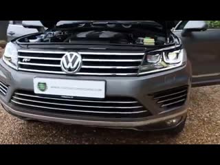 Volkswagen touareg v6 r line 3 0 tdi bluemotion automatic in graphite grey