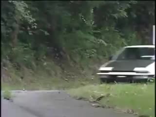 Touge drift battle on gunsai part 2 (hot version )