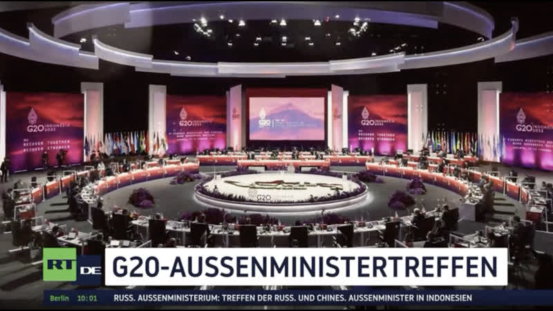 Die aussenminister der g20 länder treffen sich auf bali – ein dialog mit russland wird jedoch ausgeschlossen