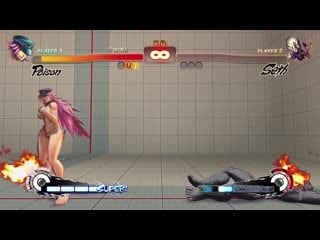 Ultra street fighter 4 all female ultra combo (nude mod)