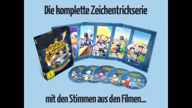 Zurück in die zukunft die komplette zeichentrickserie (dvd trailer)